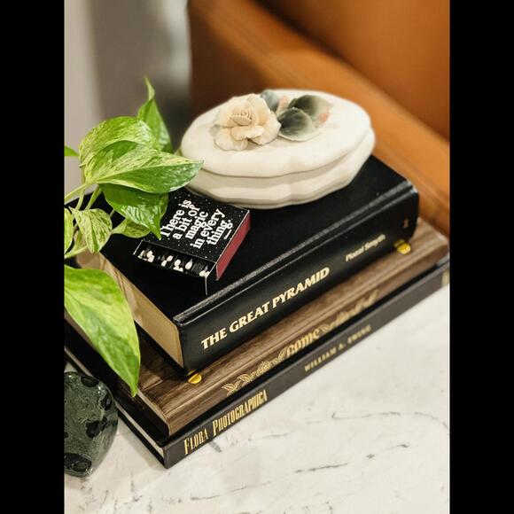 Small Trinket Box Italian Capodimonte with Rose Lid - Picture 6 of 8